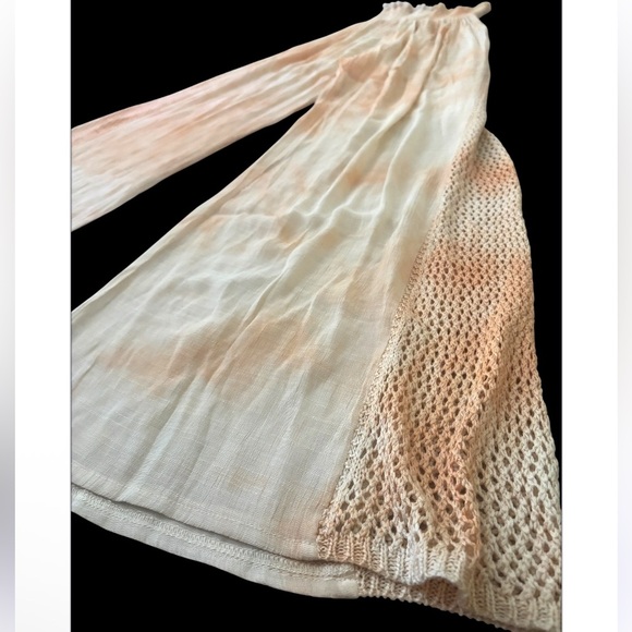 Elan Palazzo Pants with Side Crochet NWT - Picture 2 of 5